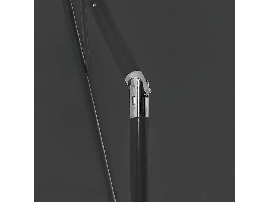 Roxanne  Strandparasol 180x120 cm antracietkleurig