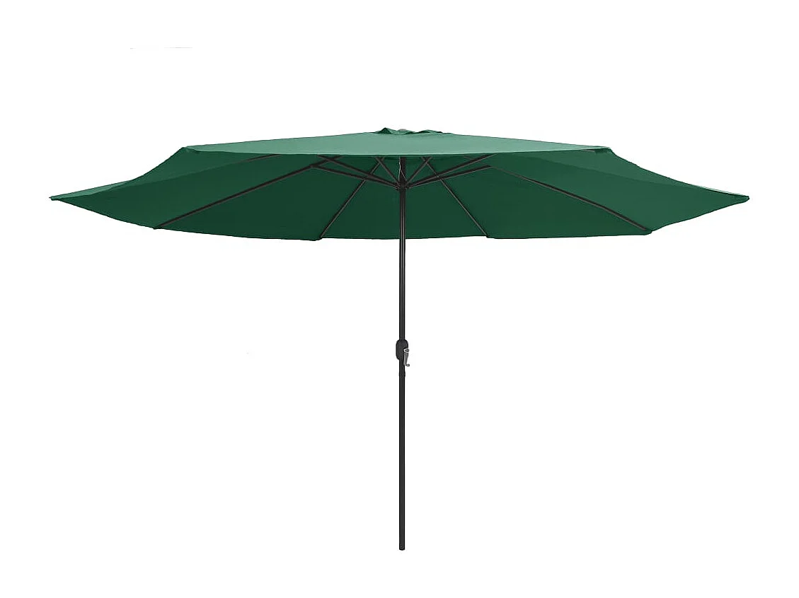 Orlinor  Parasol met metalen paal 390 cm groen