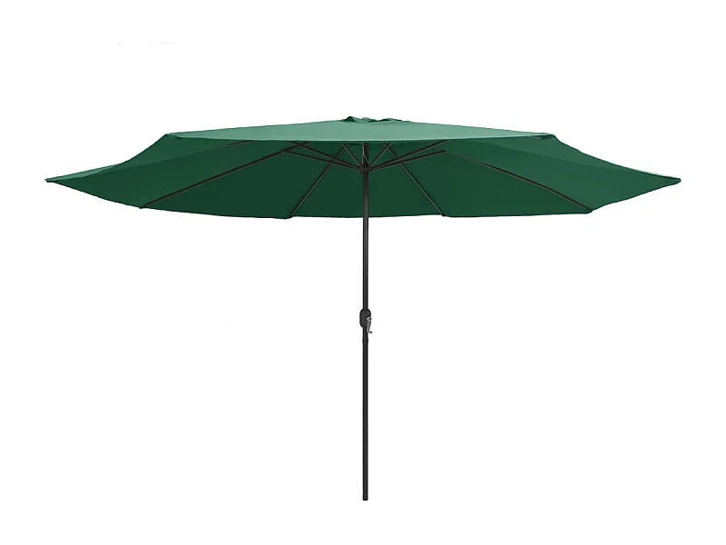 Orlinor  Parasol met metalen paal 390 cm groen