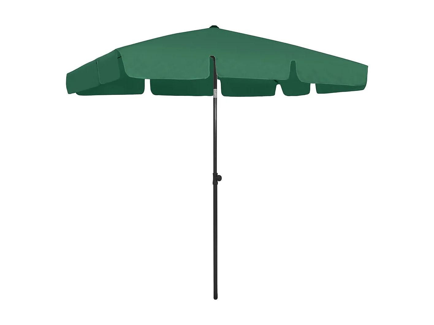 Roxanne  Strandparasol 200x125 cm groen