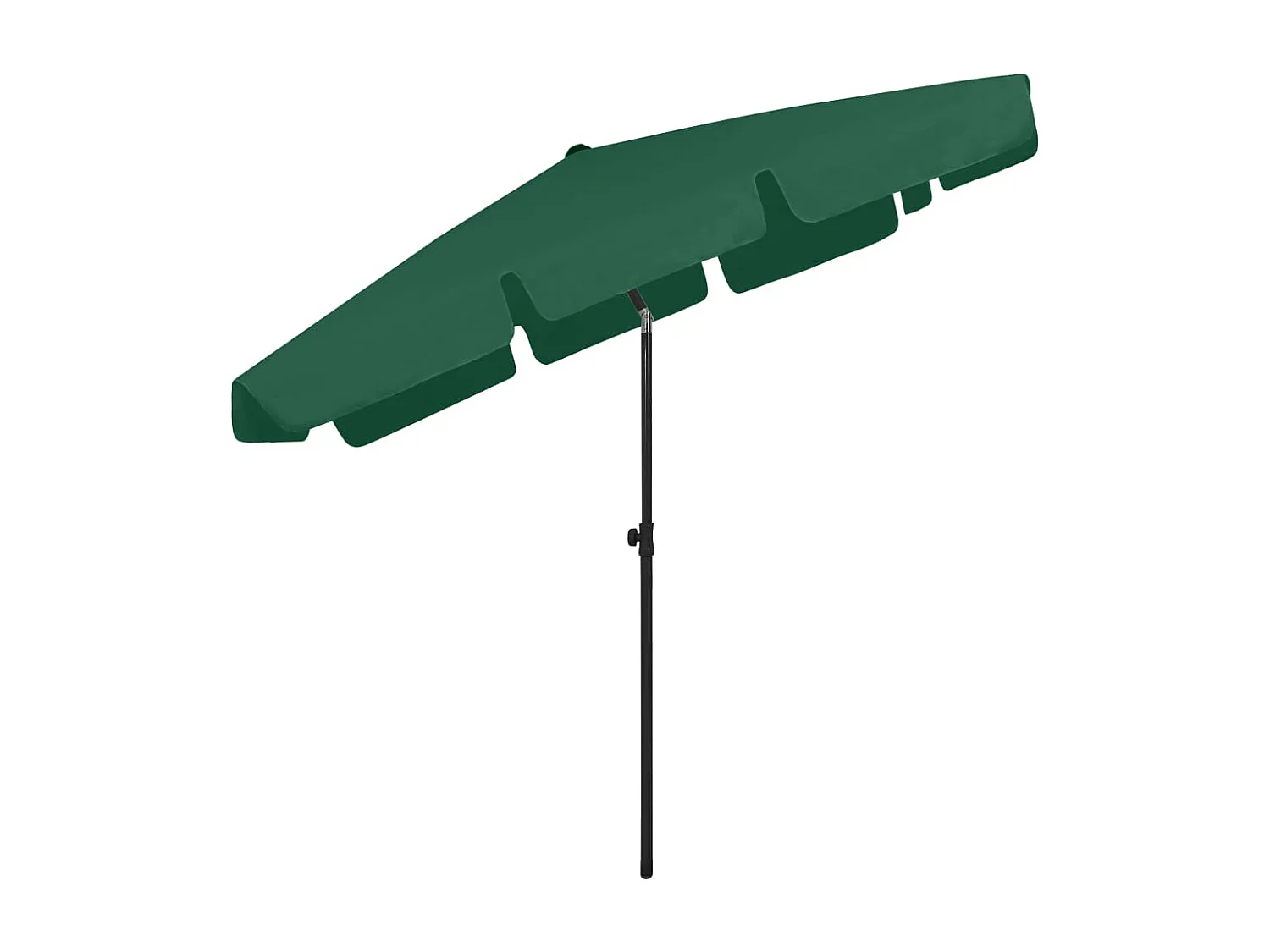 Roxanne  Strandparasol 200x125 cm groen
