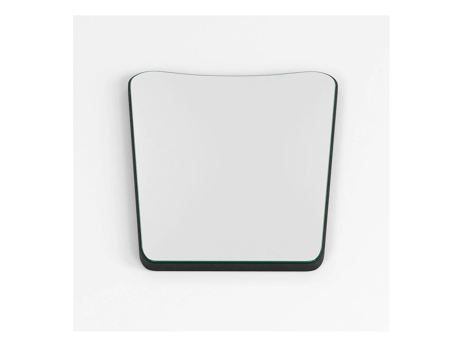 Miroir mural moderne asymétrique 70 cm - style organique CODY