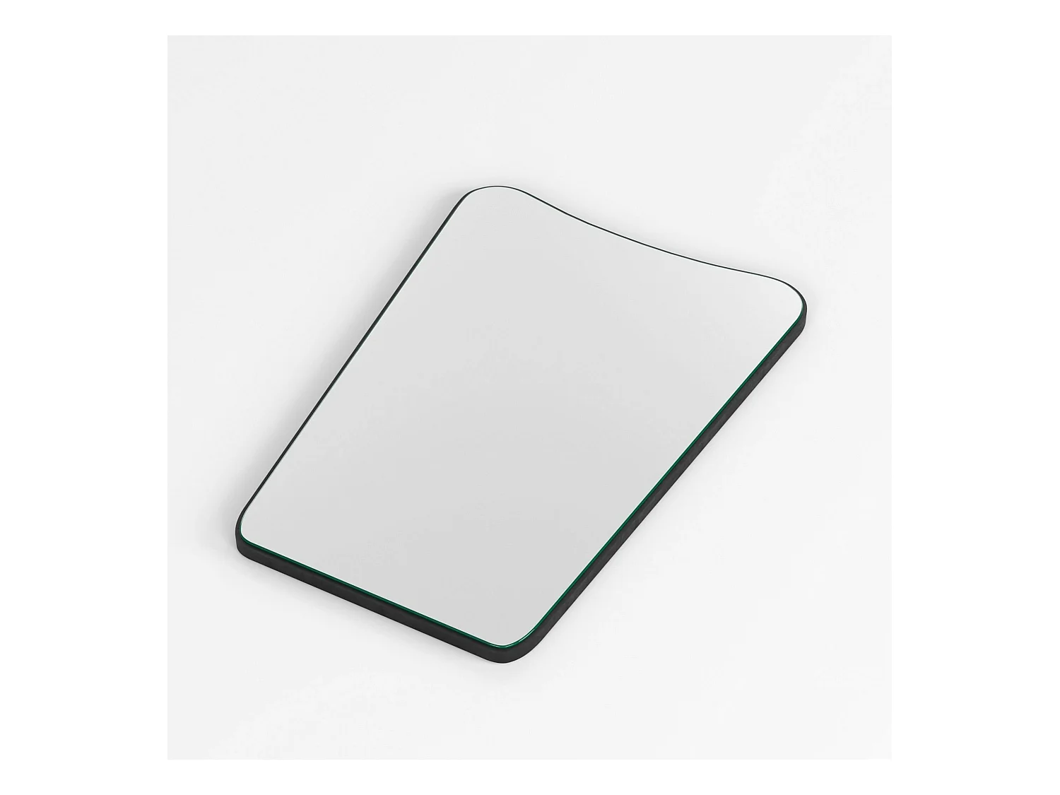 Miroir mural moderne asymétrique 70 cm - style organique CODY