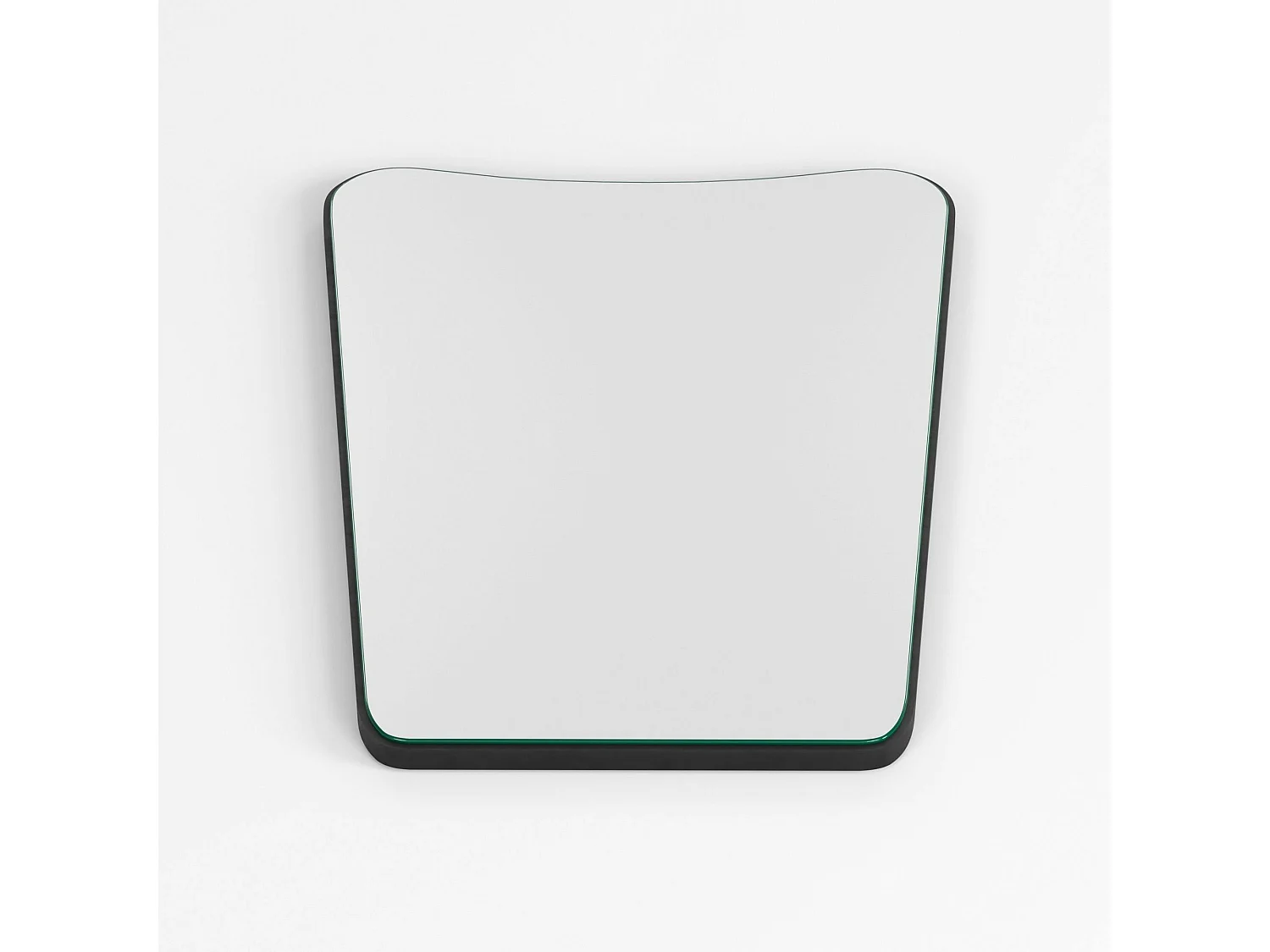 Miroir mural moderne asymétrique 70 cm - style organique CODY