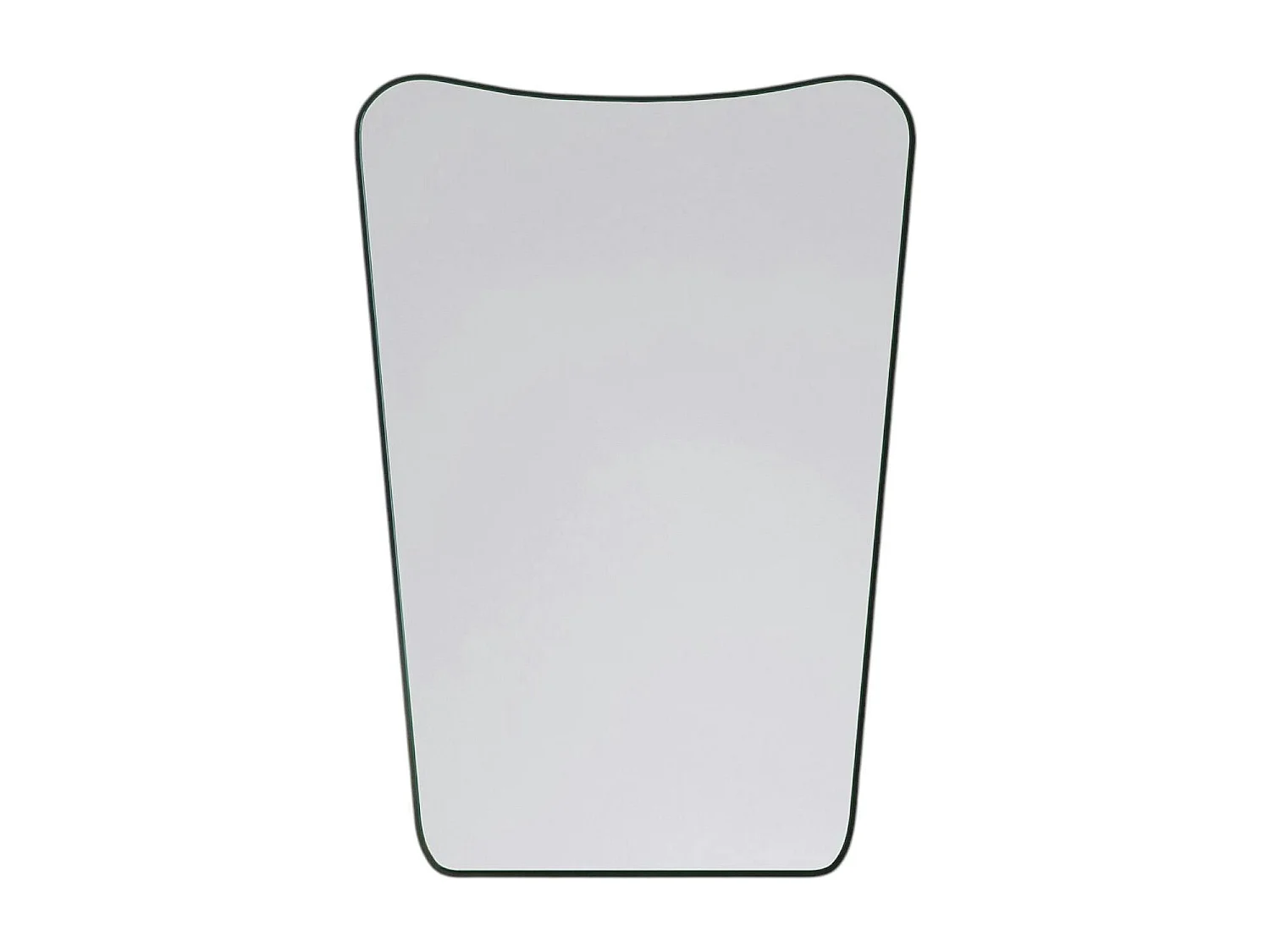 Miroir mural moderne asymétrique 70 cm - style organique CODY