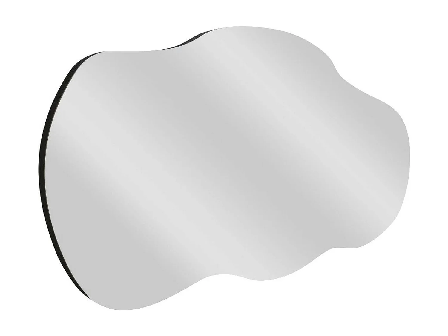 Miroir design organique forme flaque d'eau 72 cm CODY