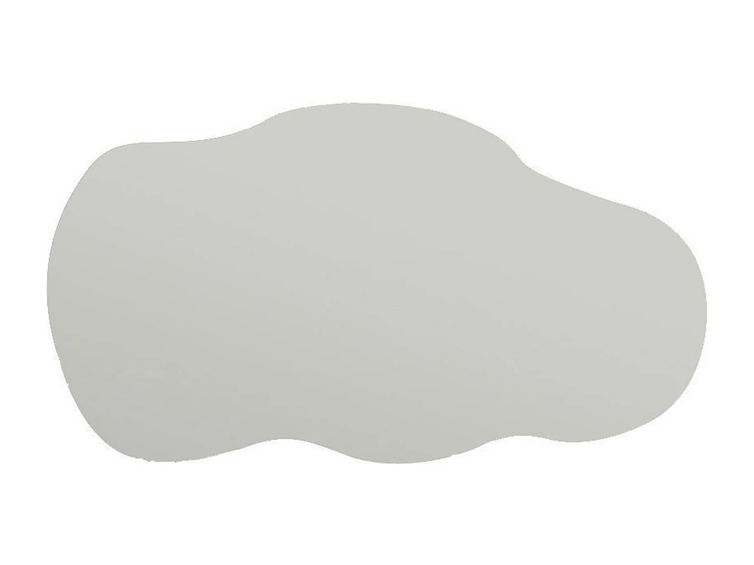 Miroir design organique forme flaque d'eau 72 cm CODY