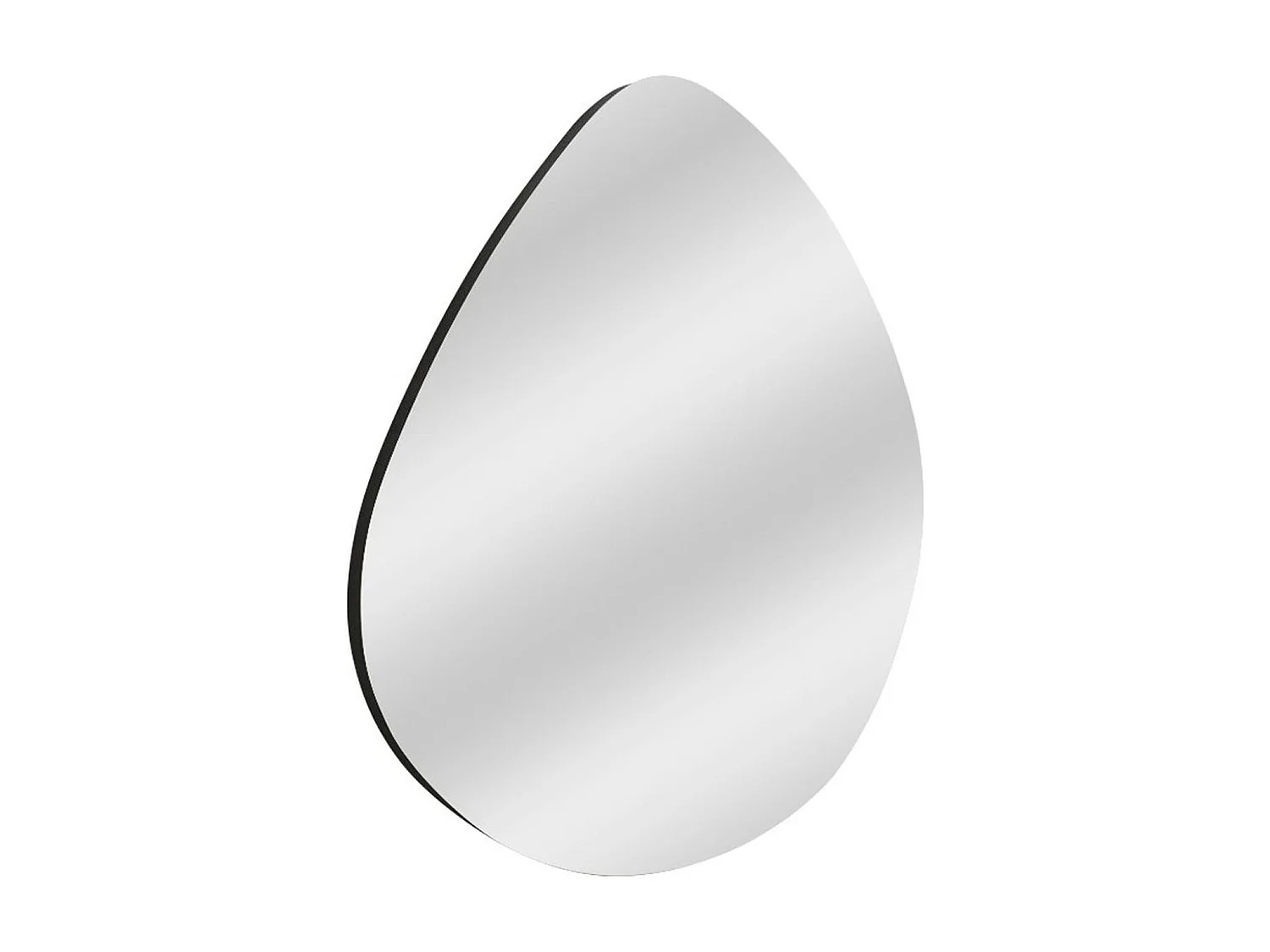 Miroir d'entrée organique 60 cm - lignes naturelles CODY