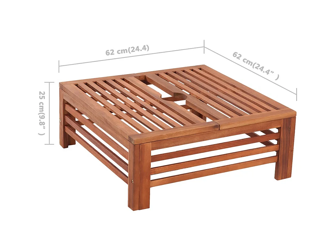 Garden Furniture -  Parasolvoetbedekking hout