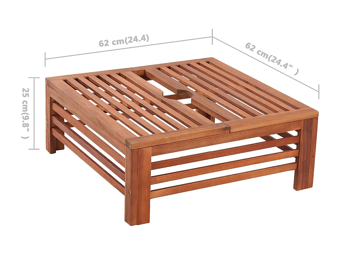 Garden Furniture -  Parasolvoetbedekking hout