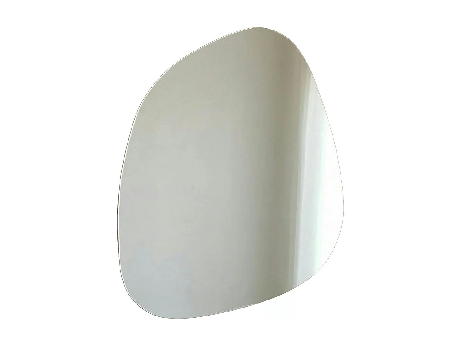 Miroir mural organique forme galet 85 cm - style design CODY