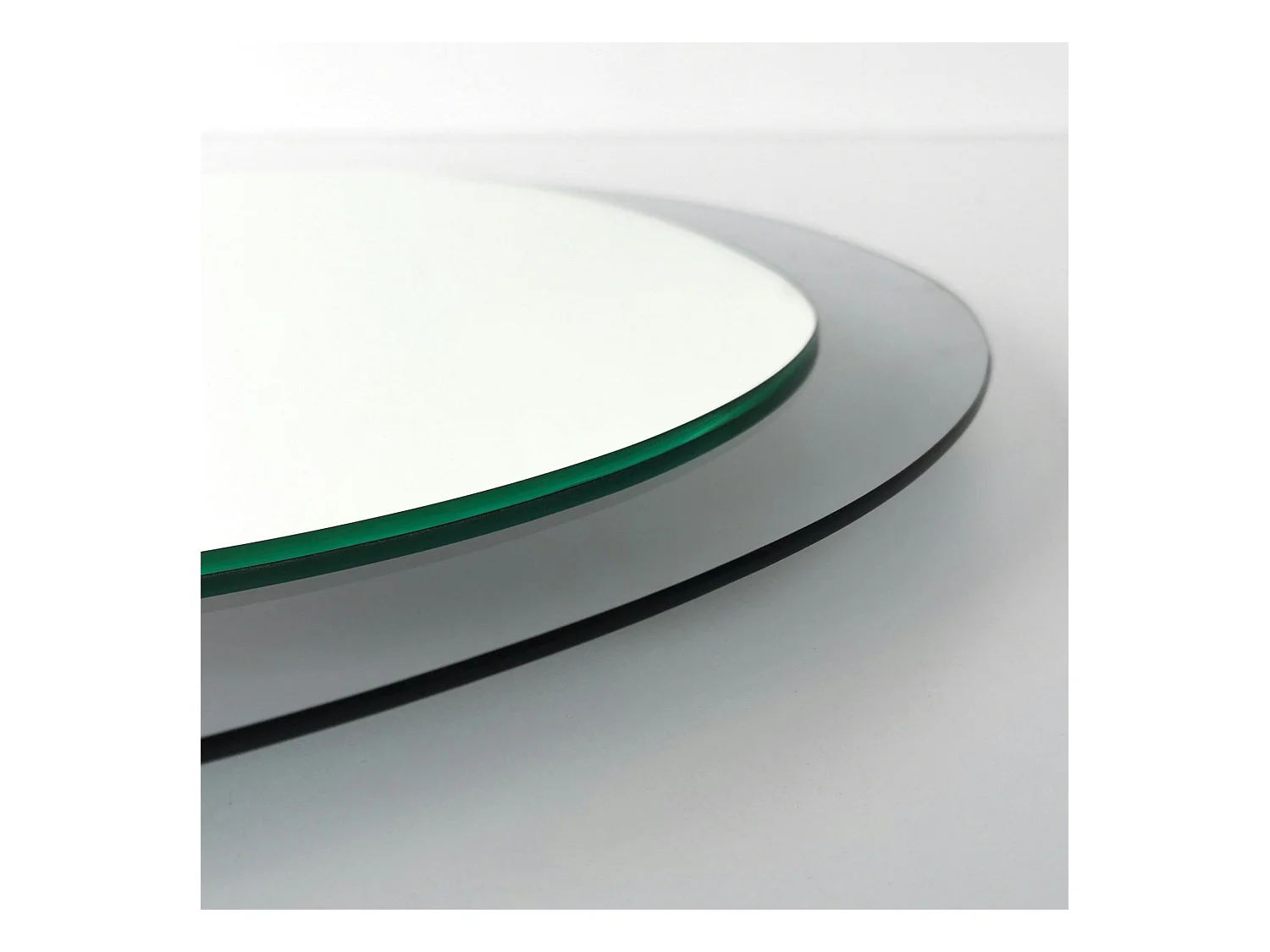 Miroir design organique cadre verre fumé 75 cm CODY