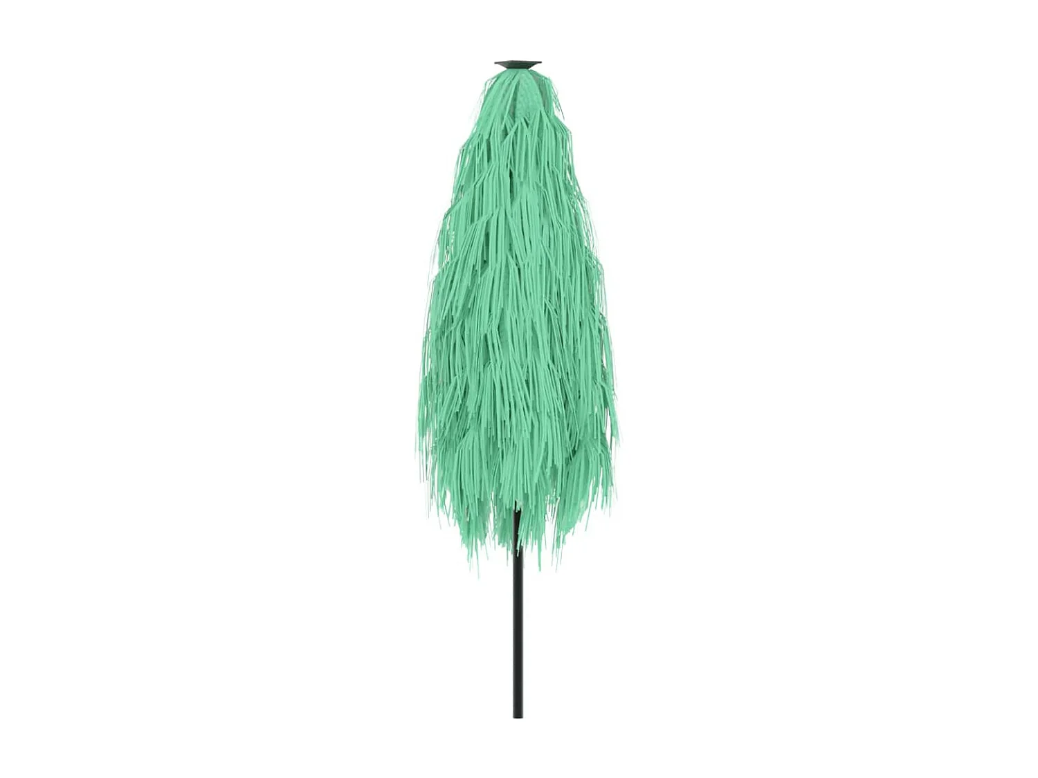 Draveil  Parasol de jardin avec mât en acier vert 288x288x225 cm