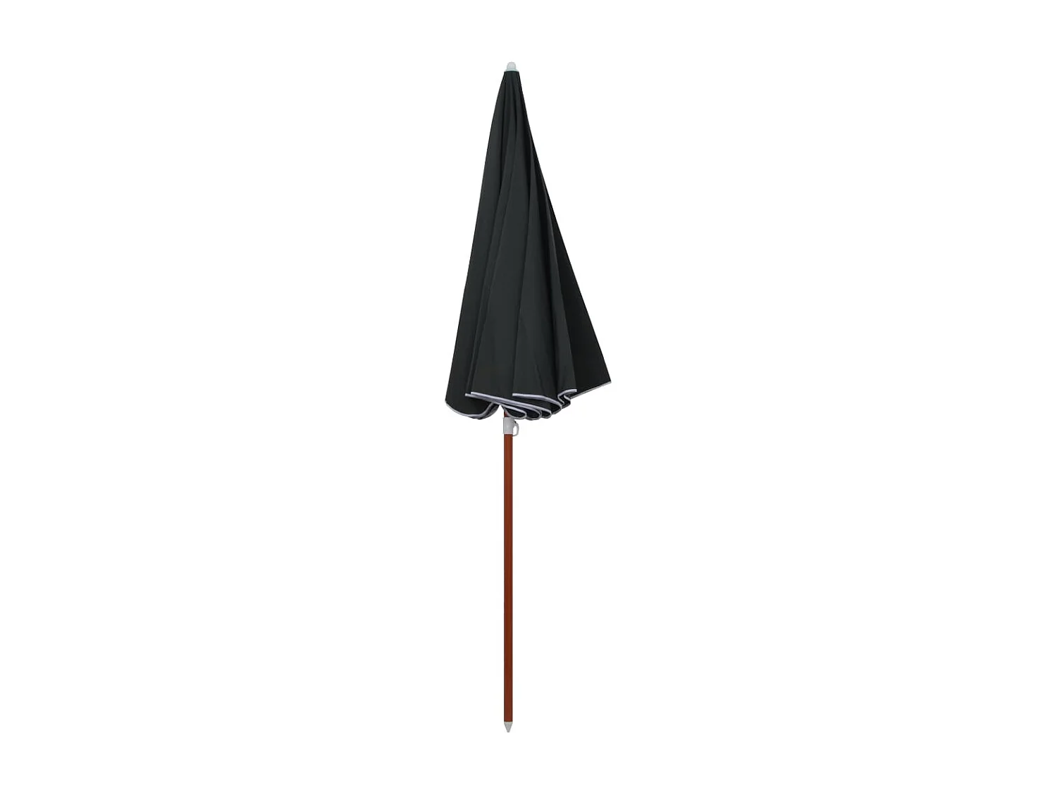 Brownsboro  Parasol met stalen paal 240 cm antracietkleurig