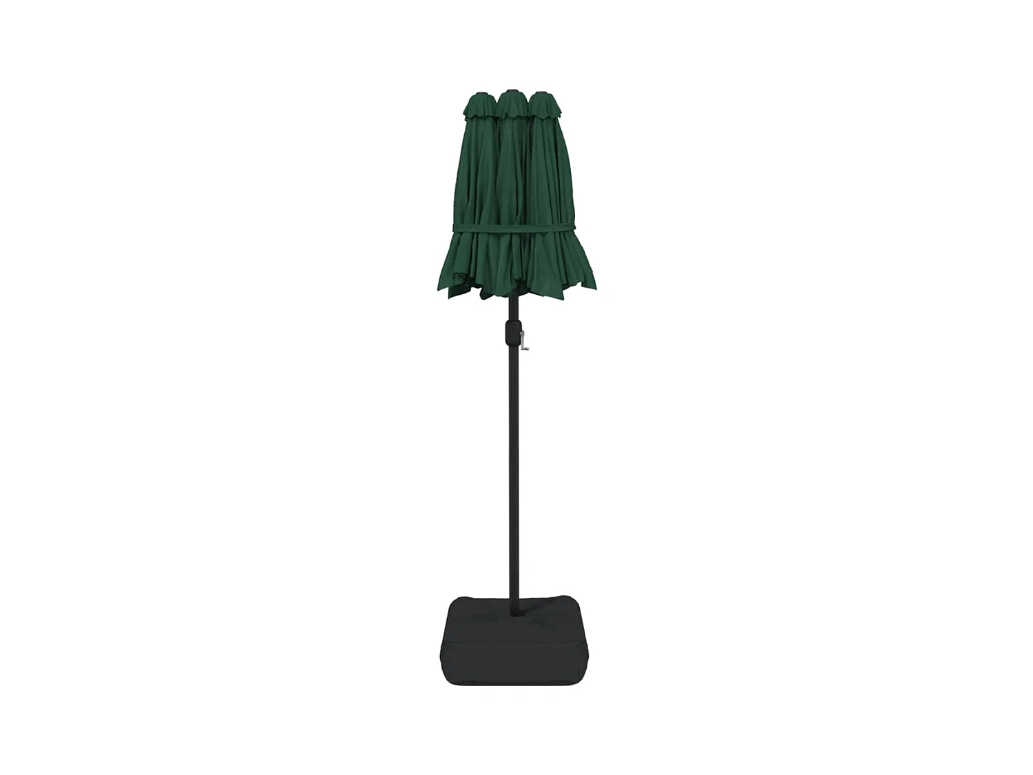 Vanyra  Parasol dubbel met LED's 316x145 cm groen