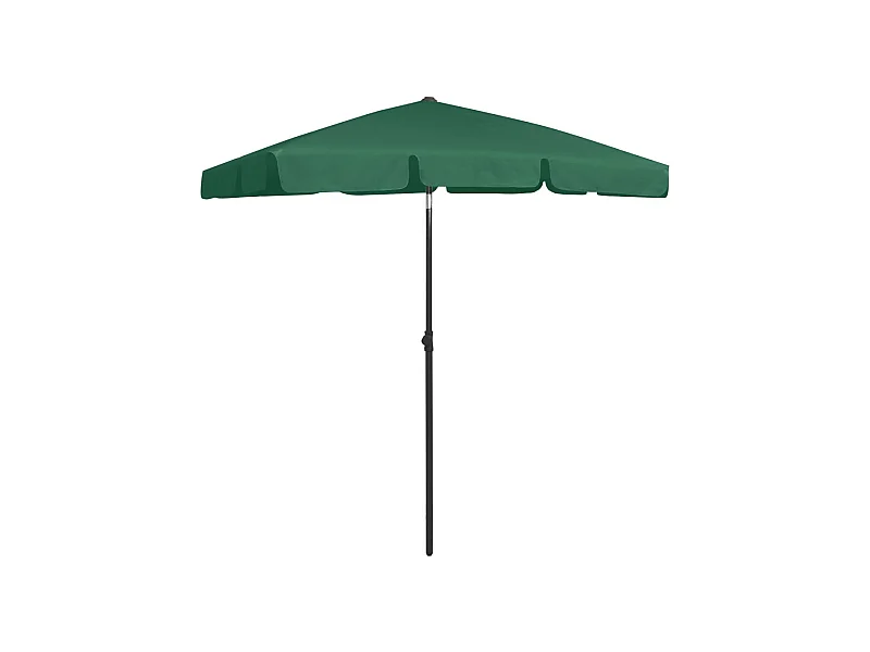 Roxanne  Strandparasol 180x120 cm groen