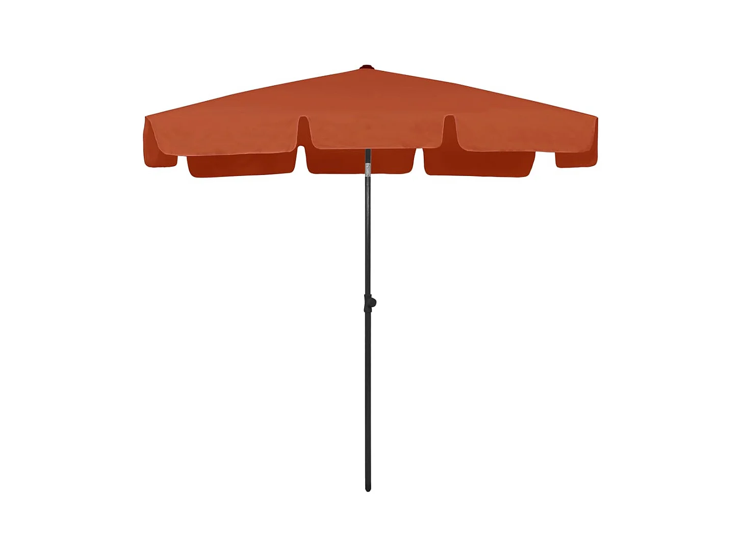 Roxanne  Strandparasol 200x125 cm terracottakleurig