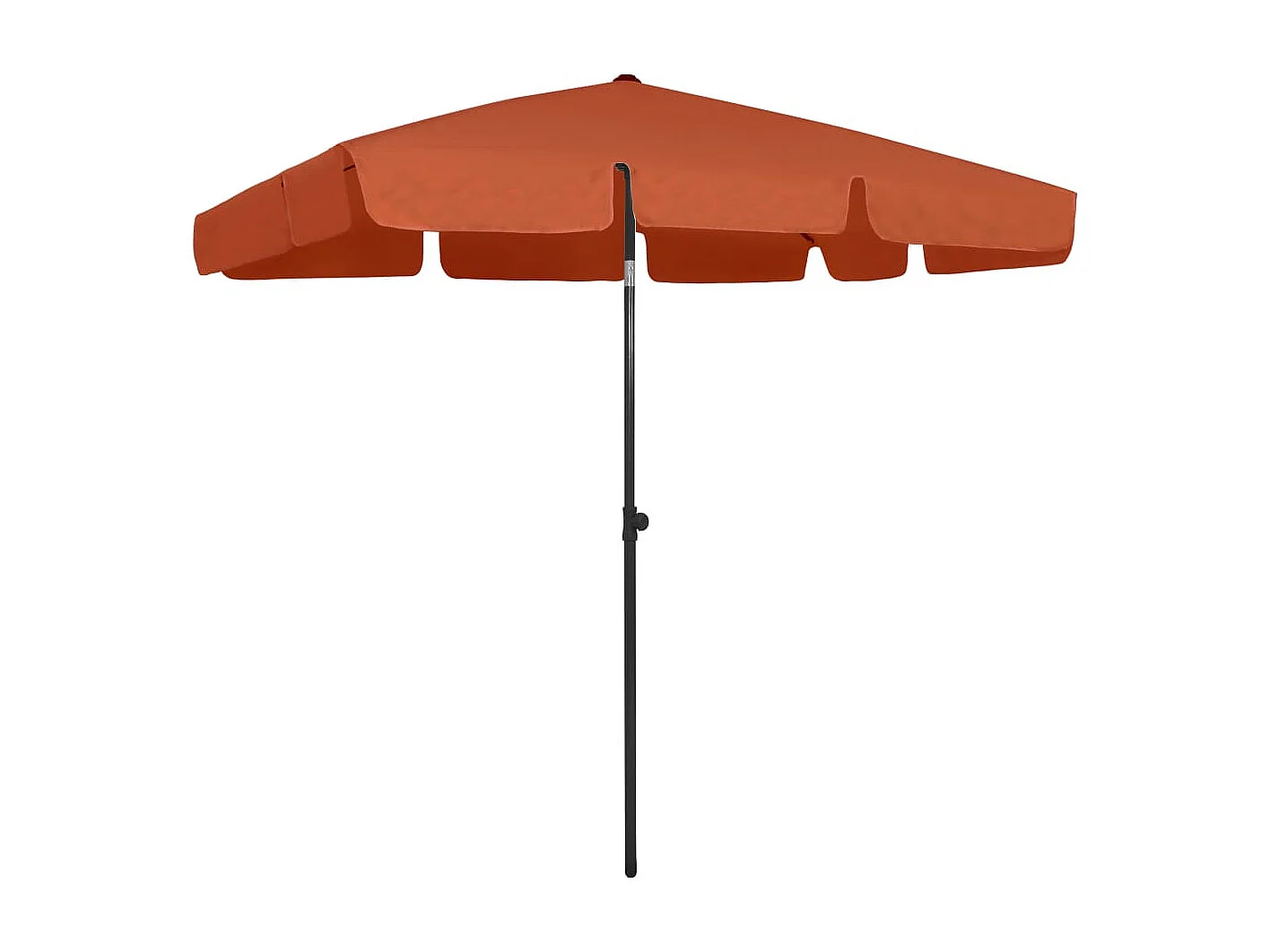 Roxanne  Strandparasol 200x125 cm terracottakleurig