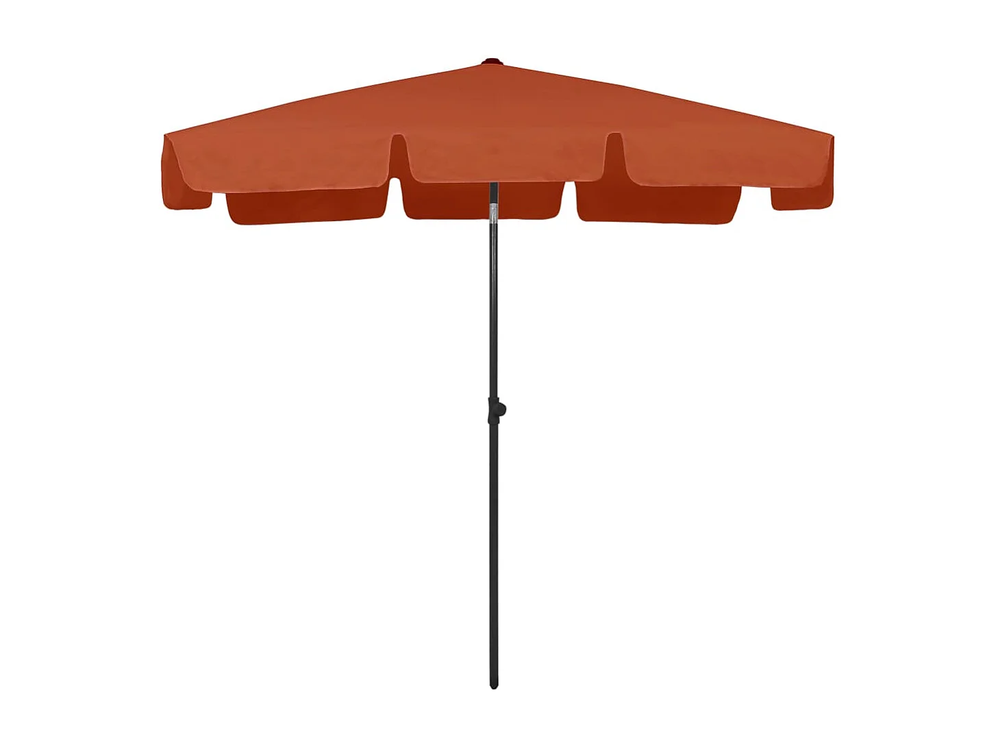 Roxanne  Strandparasol 200x125 cm terracottakleurig