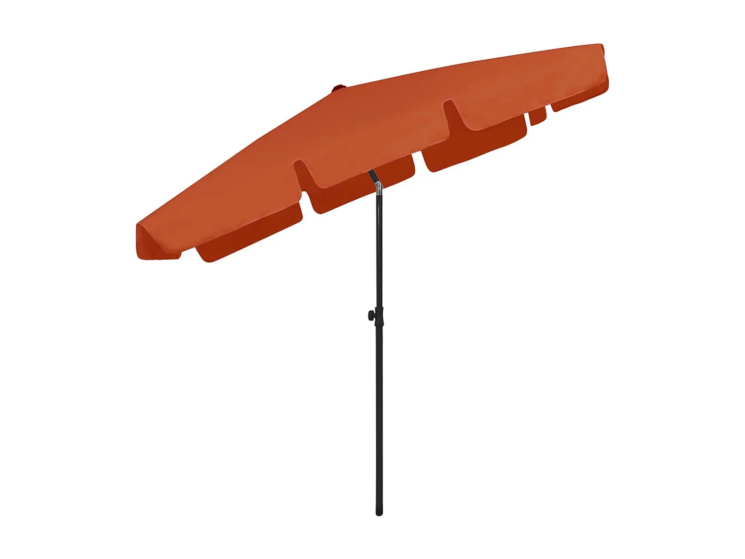 Roxanne  Strandparasol 200x125 cm terracottakleurig