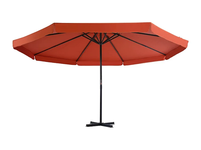 Sarion  Parasol met draagbare voet terracottakleurig