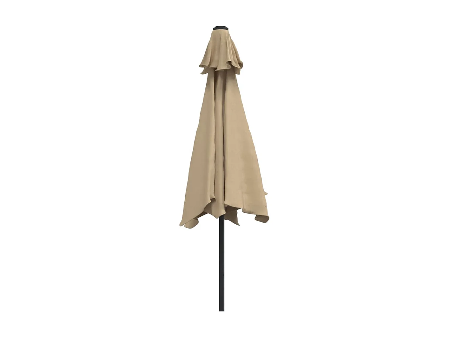 Ghylora  Parasol met metalen paal 300 cm taupe