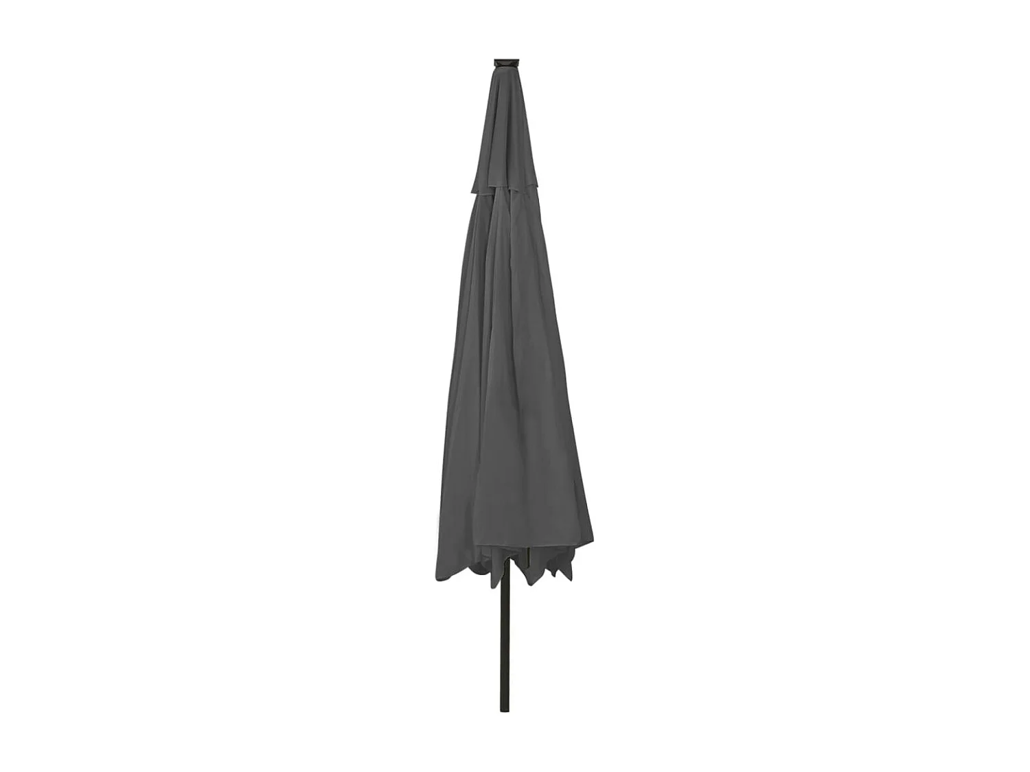 Brintir  Parasol met LED-verlichting 400 cm antracietkleurig