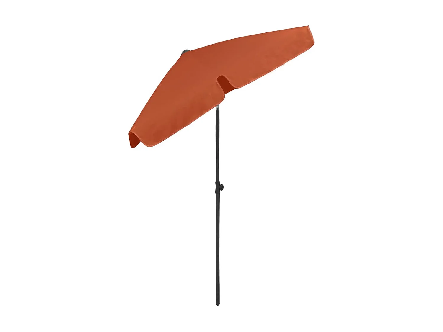Roxanne  Parasol de plage terre cuite 180x120 cm