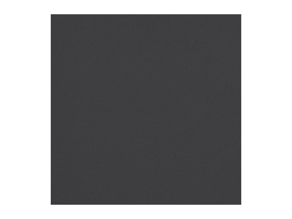 Vilde Kristine  Parasol de balcon avec mât en aluminium Noir 270x144x222cm Demi