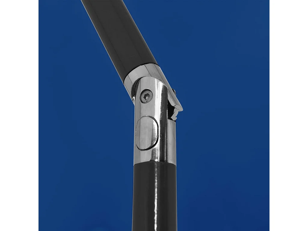 Roxanne  Sombrilla de playa azul 200x125 cm