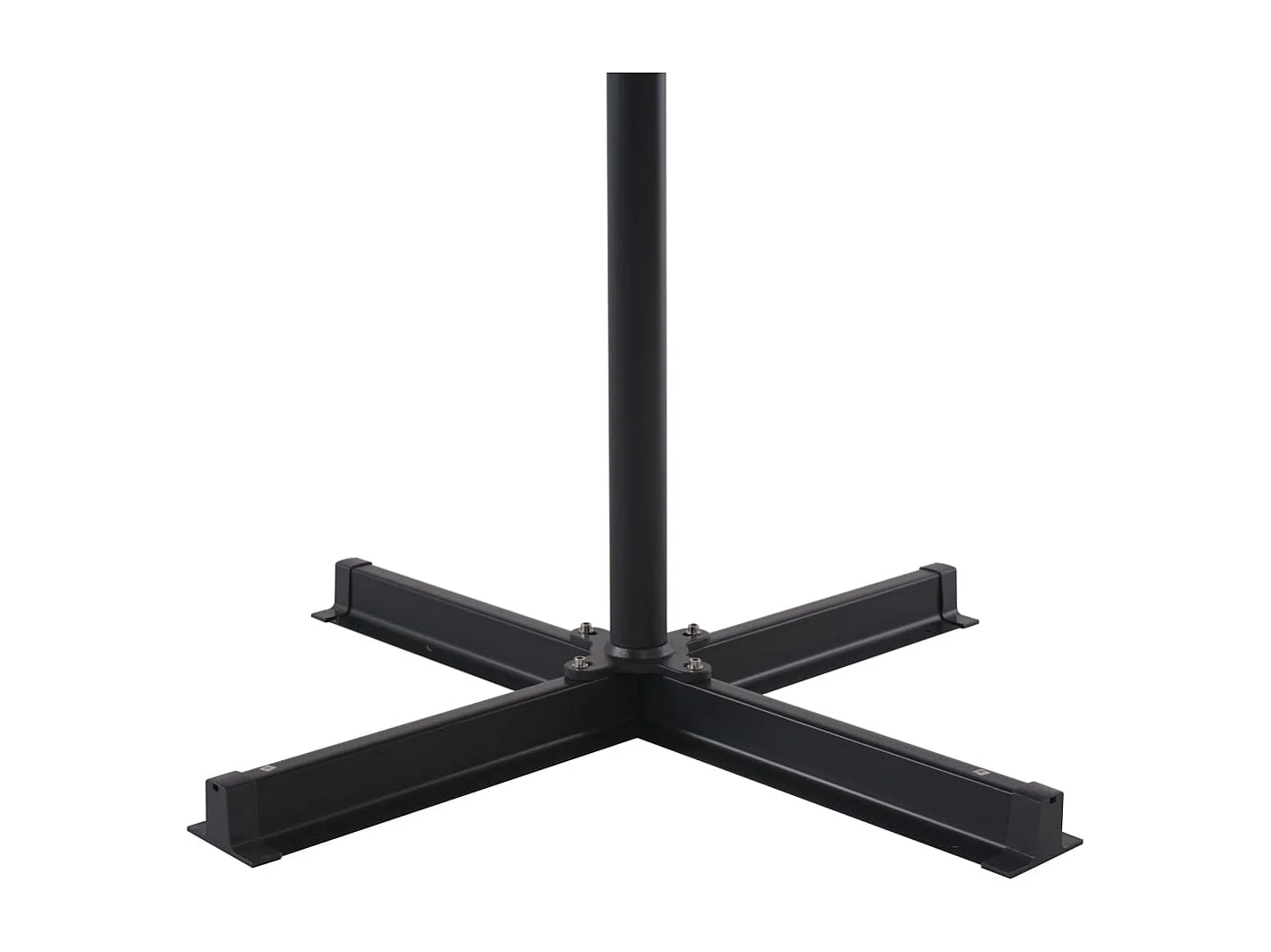 Roeland  Parasol d'extérieur avec mât en aluminium 500 cm anthracite