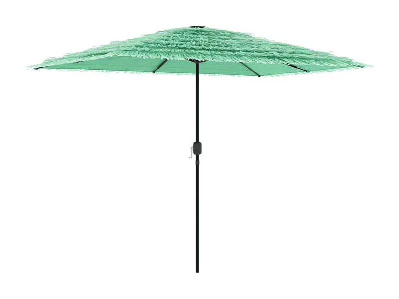 Draveil  Parasol met stalen paal 300x200x250 cm groen