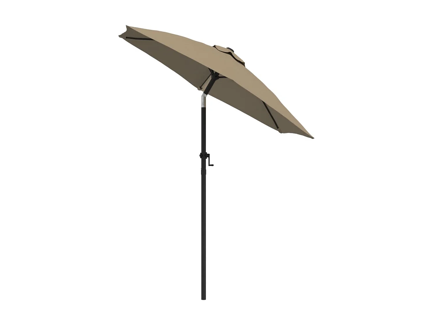 Marano di Napoli  Parasol 200x224 cm aluminium taupe
