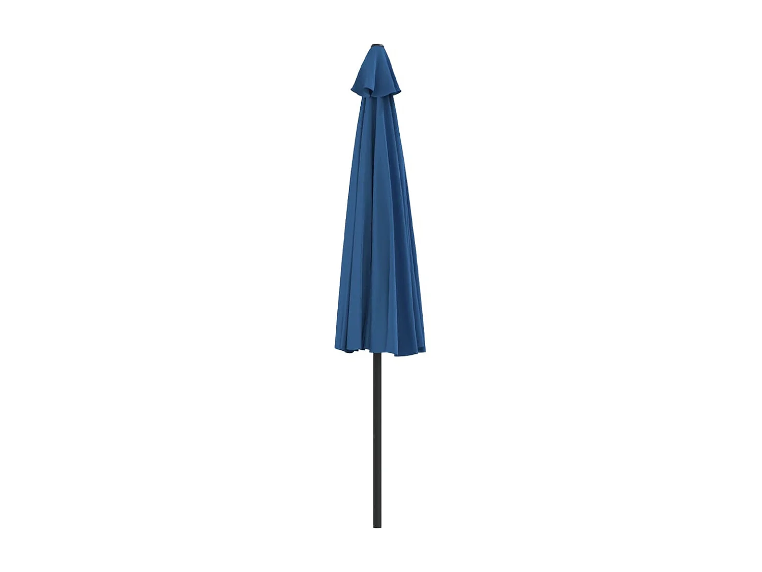 Vilde Kristine  Balkonparasol half met aluminium paal 300x155x223 cm blauw