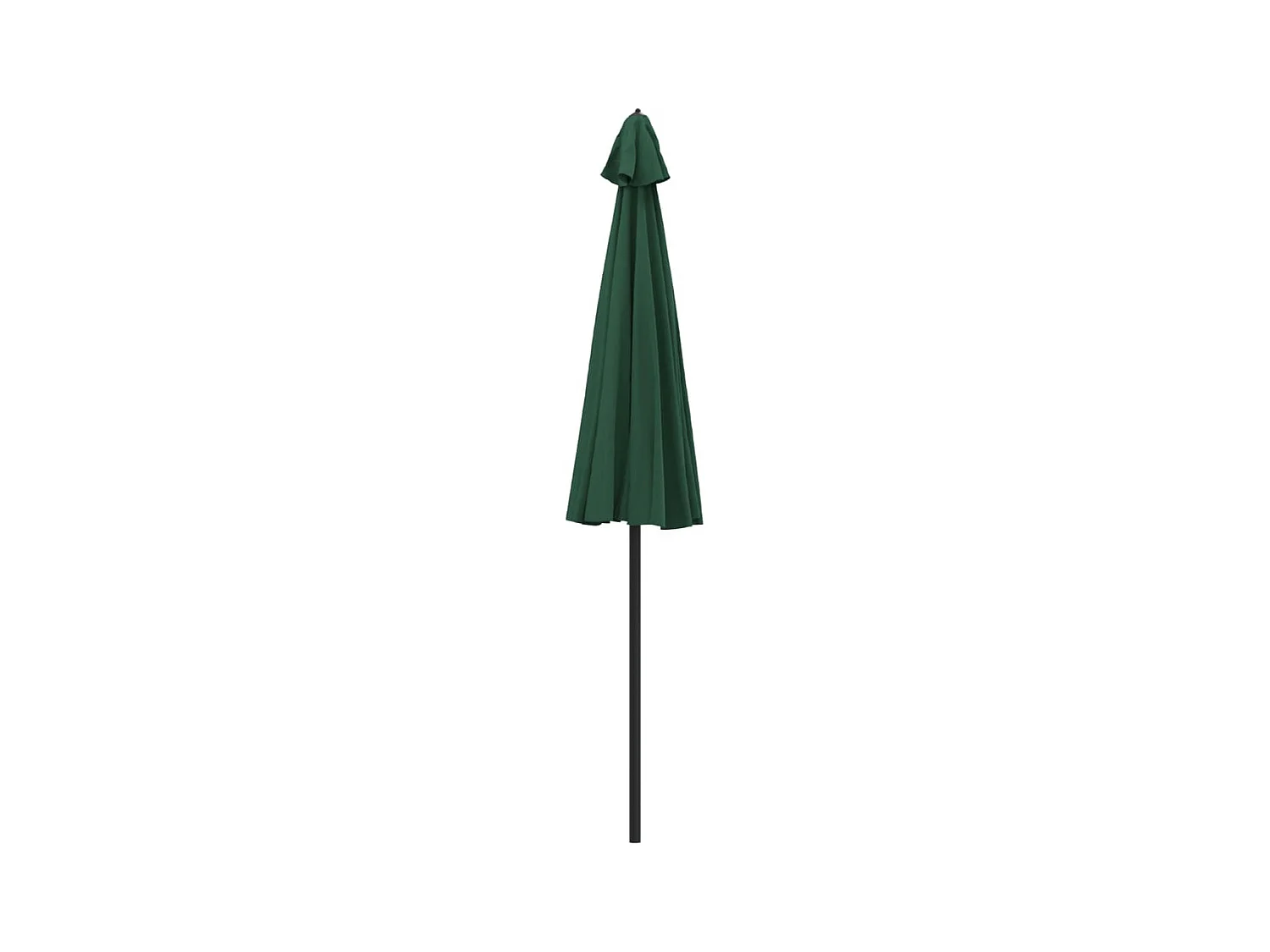 Castlefleming  Parasol d'extérieur avec mât en aluminium 270 cm Vert