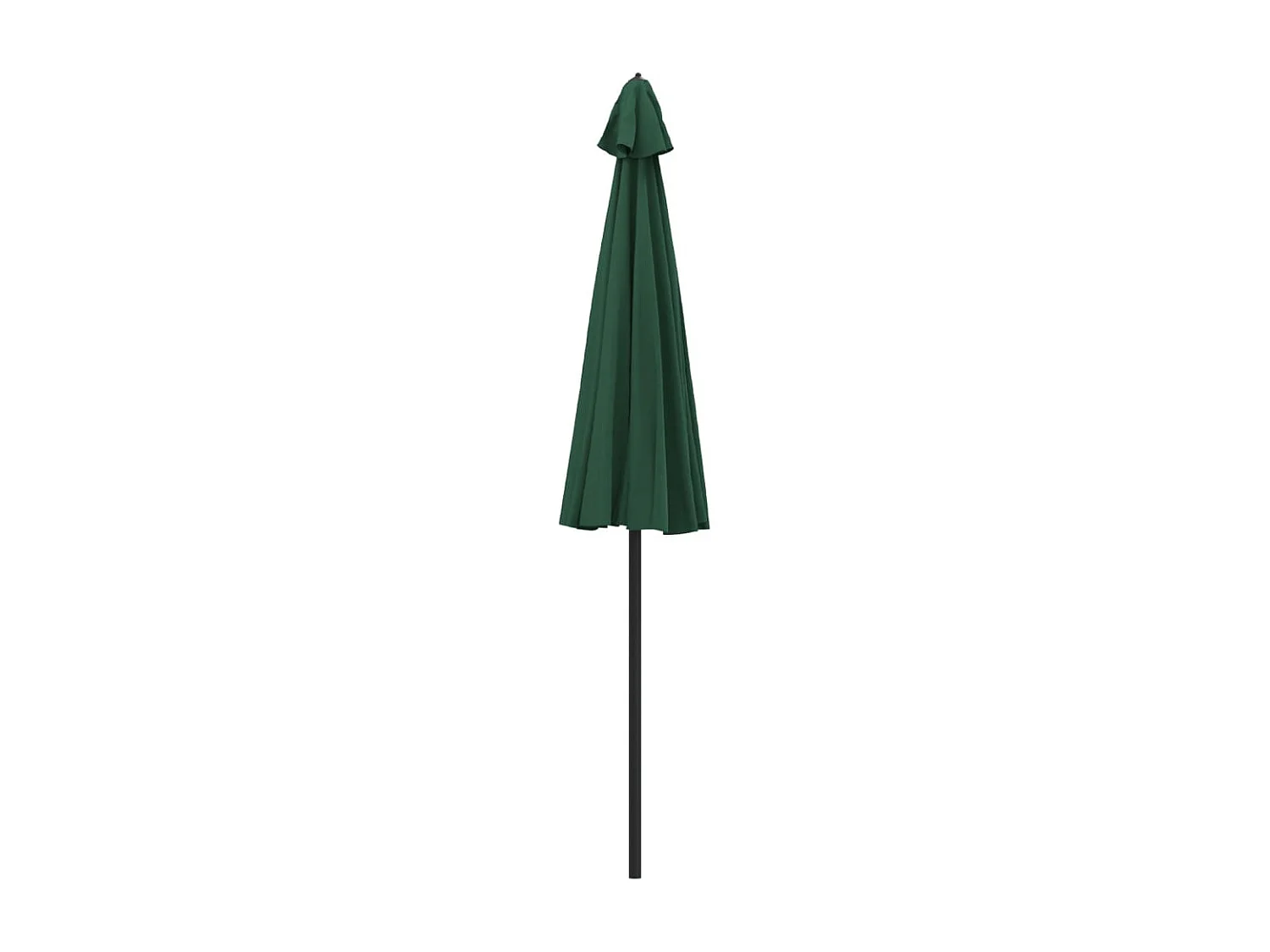 Castlefleming  Parasol d'extérieur avec mât en aluminium 270 cm Vert