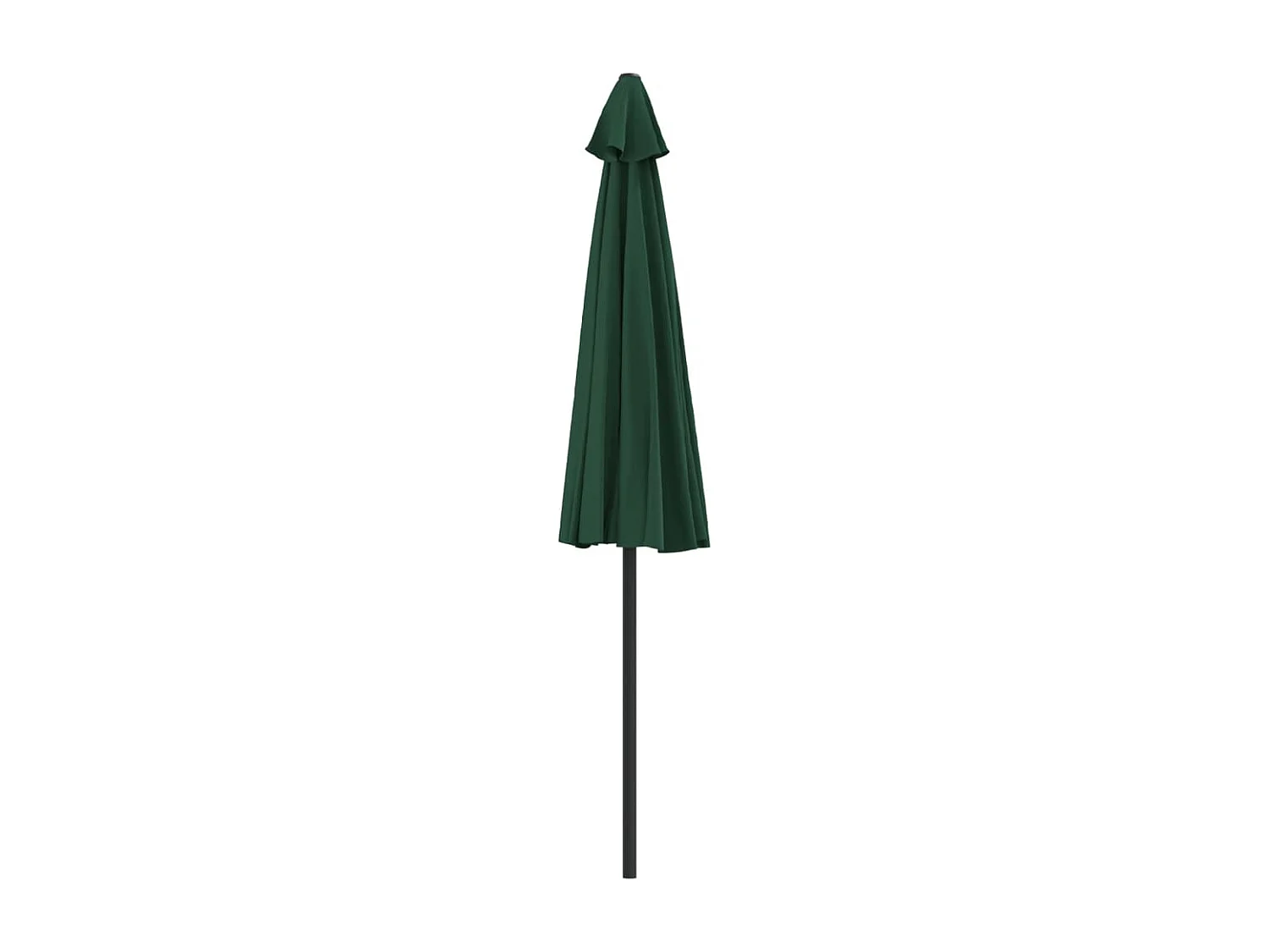 Vilde Kristine  Balkonparasol half met aluminium paal 270x144 cm groen