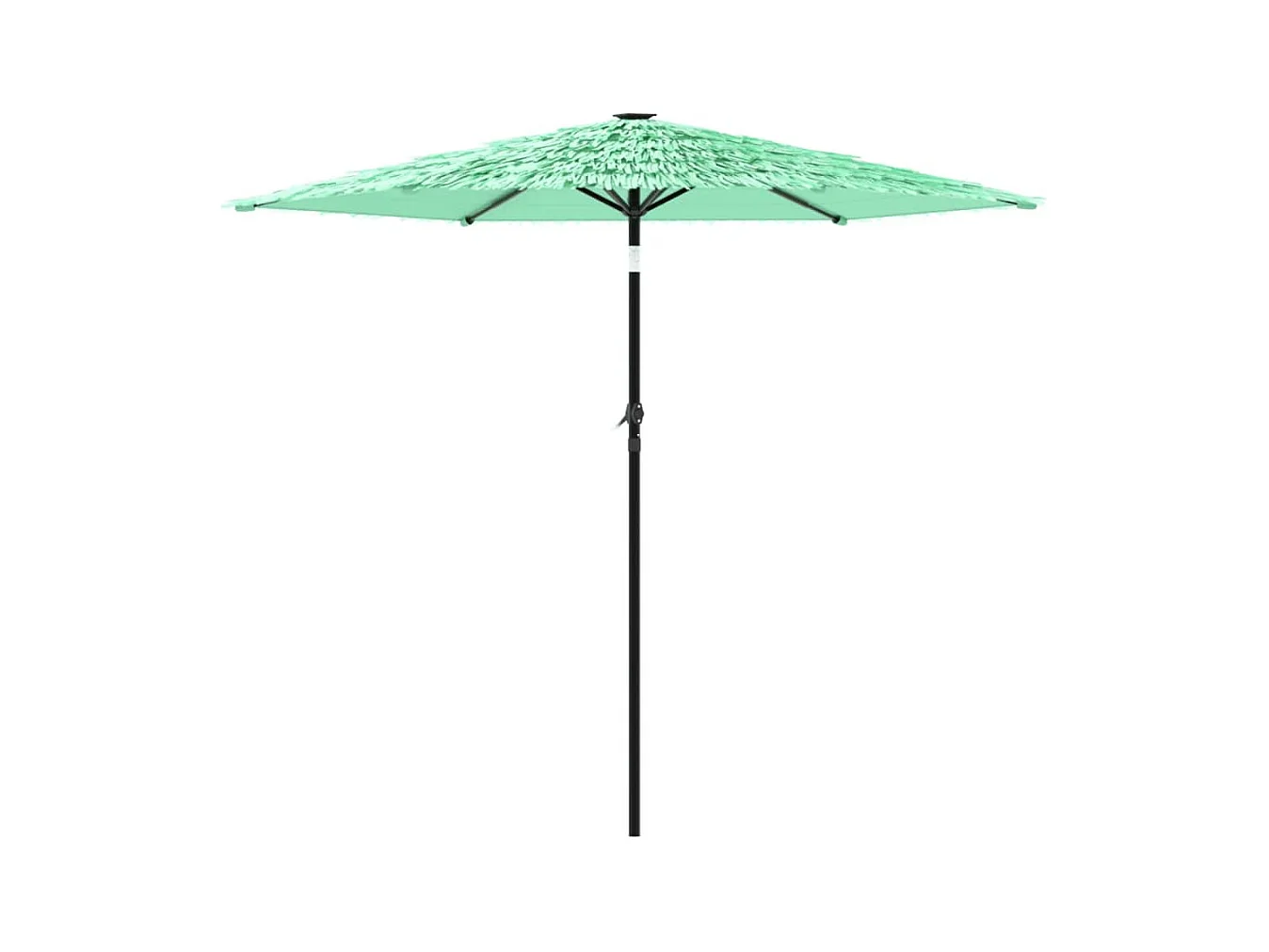 Draveil  Parasol met stalen paal 268x268x226 cm groen