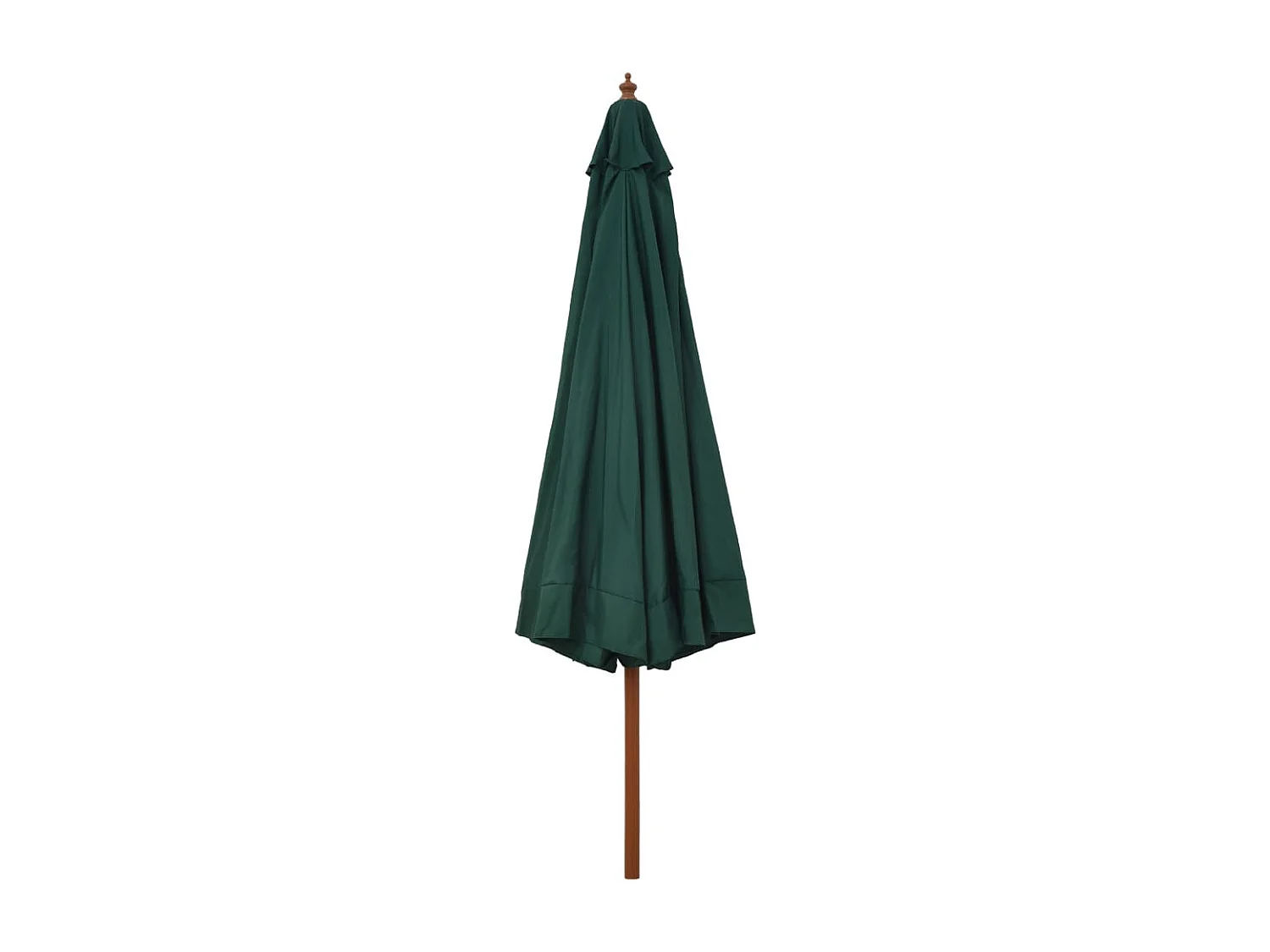 Eastvale  Parasol d'extérieur avec mât en bois 330 cm Vert