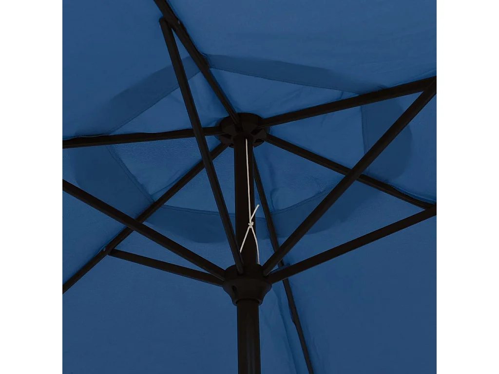 Marano di Napoli  Parasol 200x224 cm aluminium blauw
