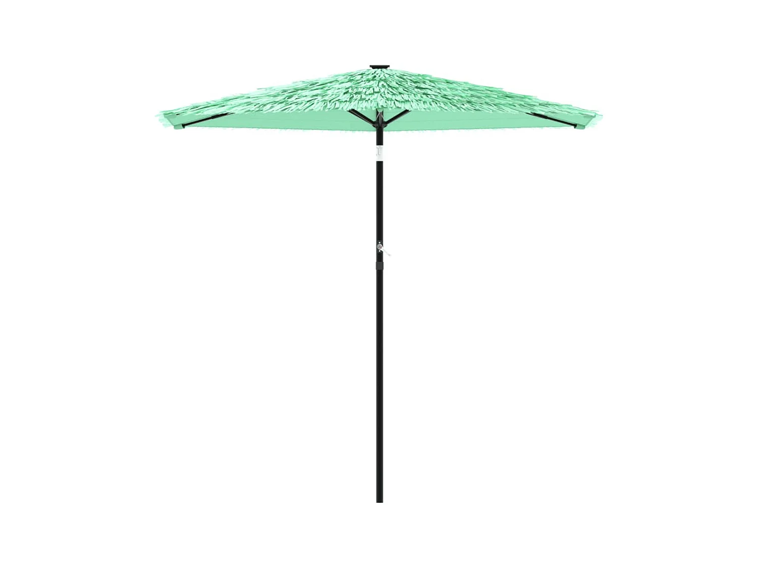 Draveil  Parasol met stalen paal 223x223x213 cm groen