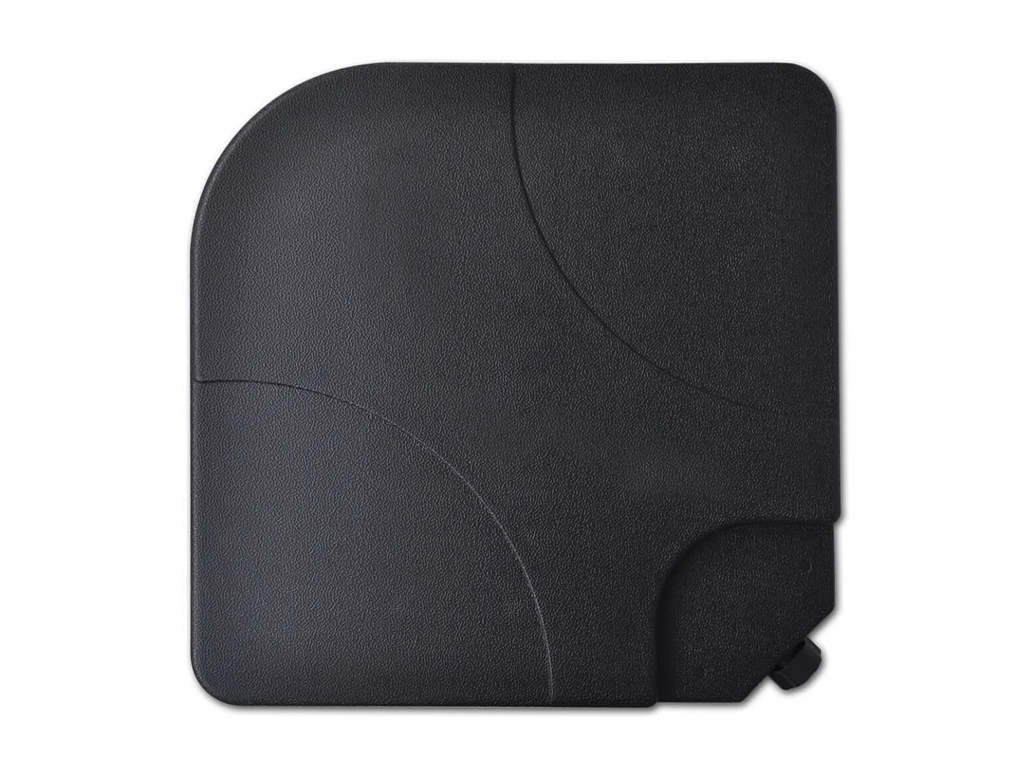 Solvig  Parasol de jardin avec base portable aluminium vert