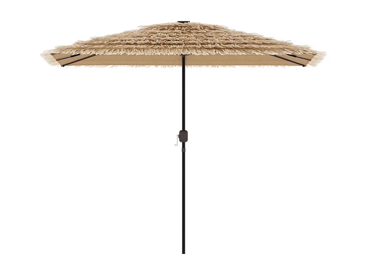 Draveil  Parasol met stalen paal 300x200x250 cm bruin