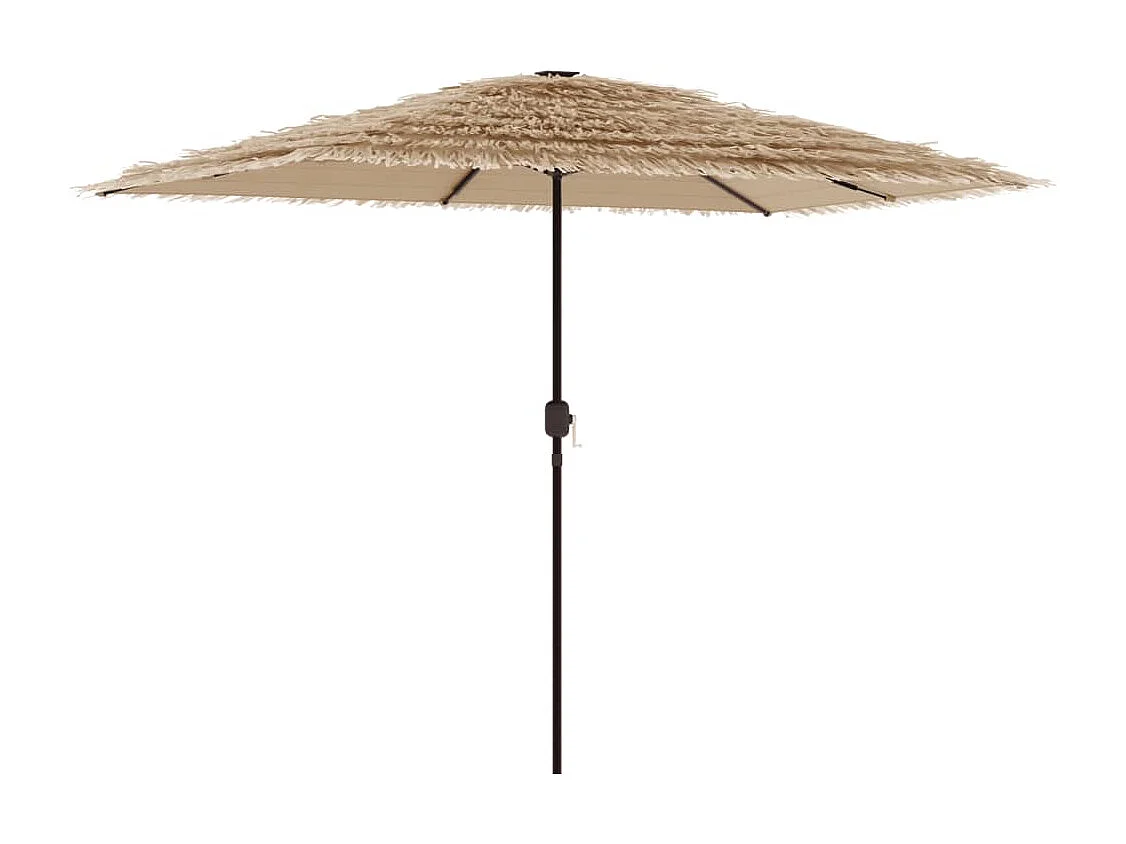 Draveil  Parasol met stalen paal 300x200x250 cm bruin