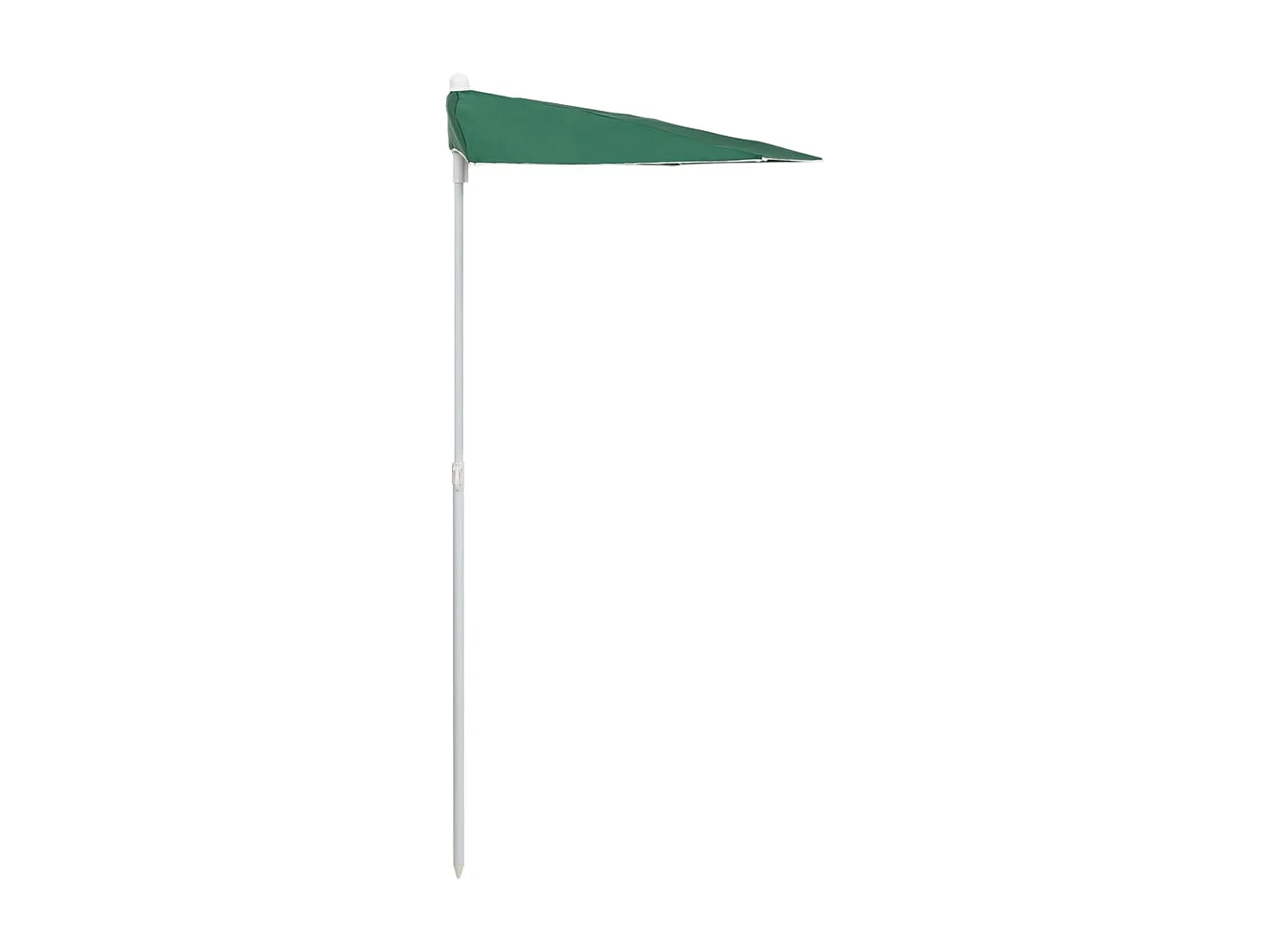 Hancock  Parasol half met paal 180x90 cm groen