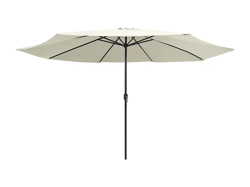 Orlinor  Parasol met metalen paal 390 cm zandwit