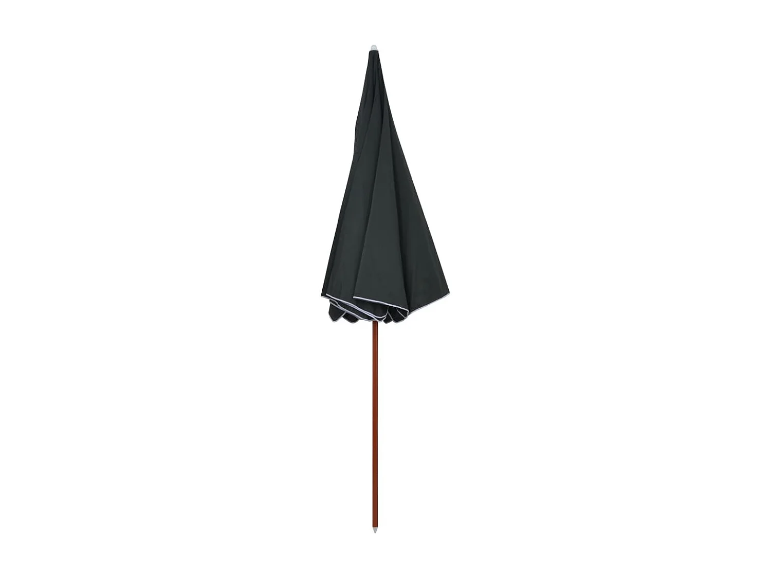 Brownsboro  Parasol met stalen paal 300 cm antracietkleurig