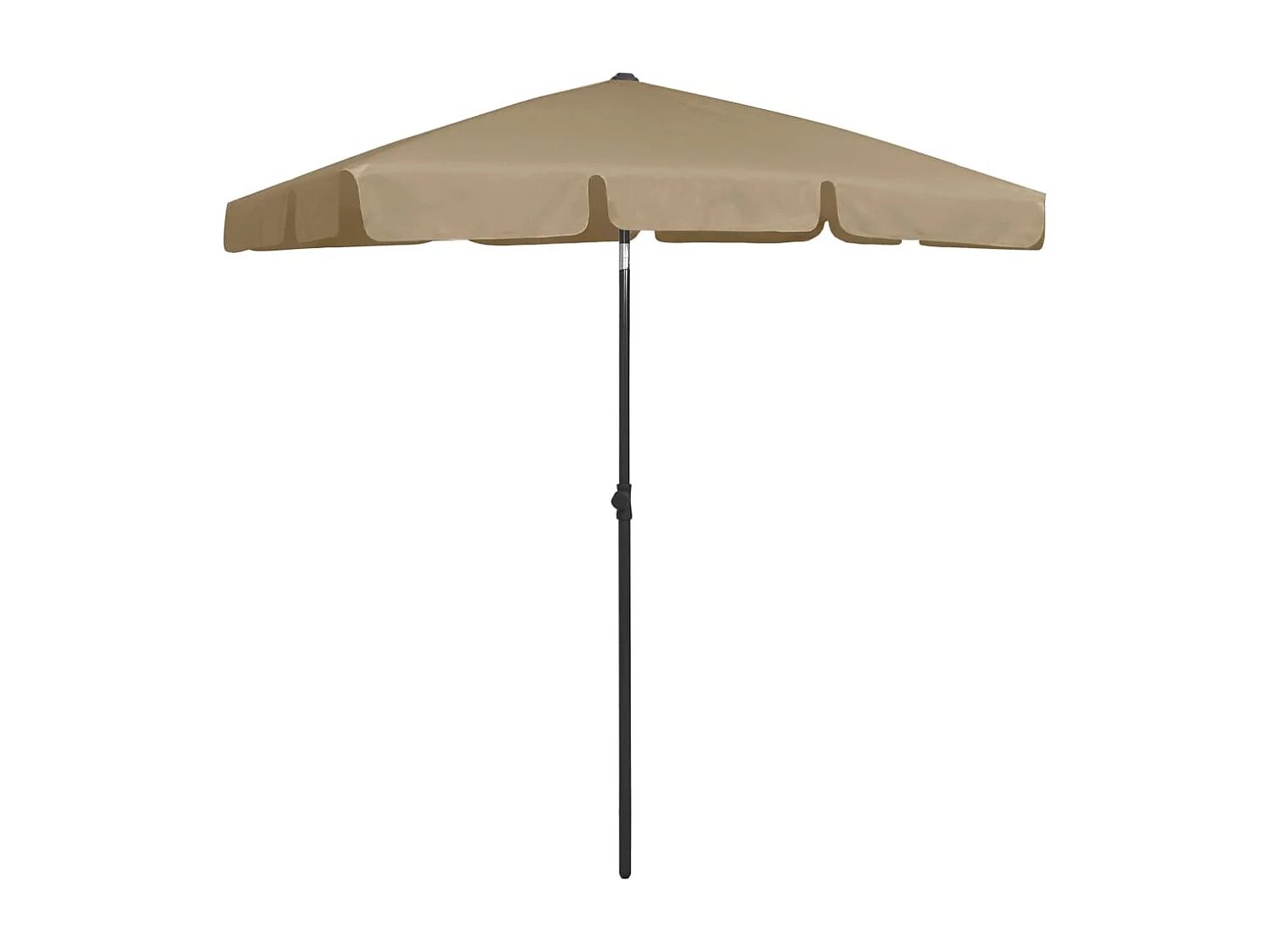 Roxanne  Strandparasol 180x120 cm taupe