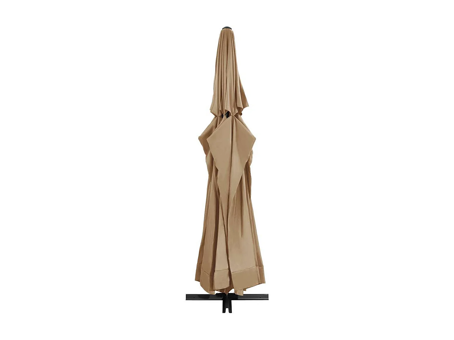 Roeland  Parasol met aluminium paal 600 cm taupe