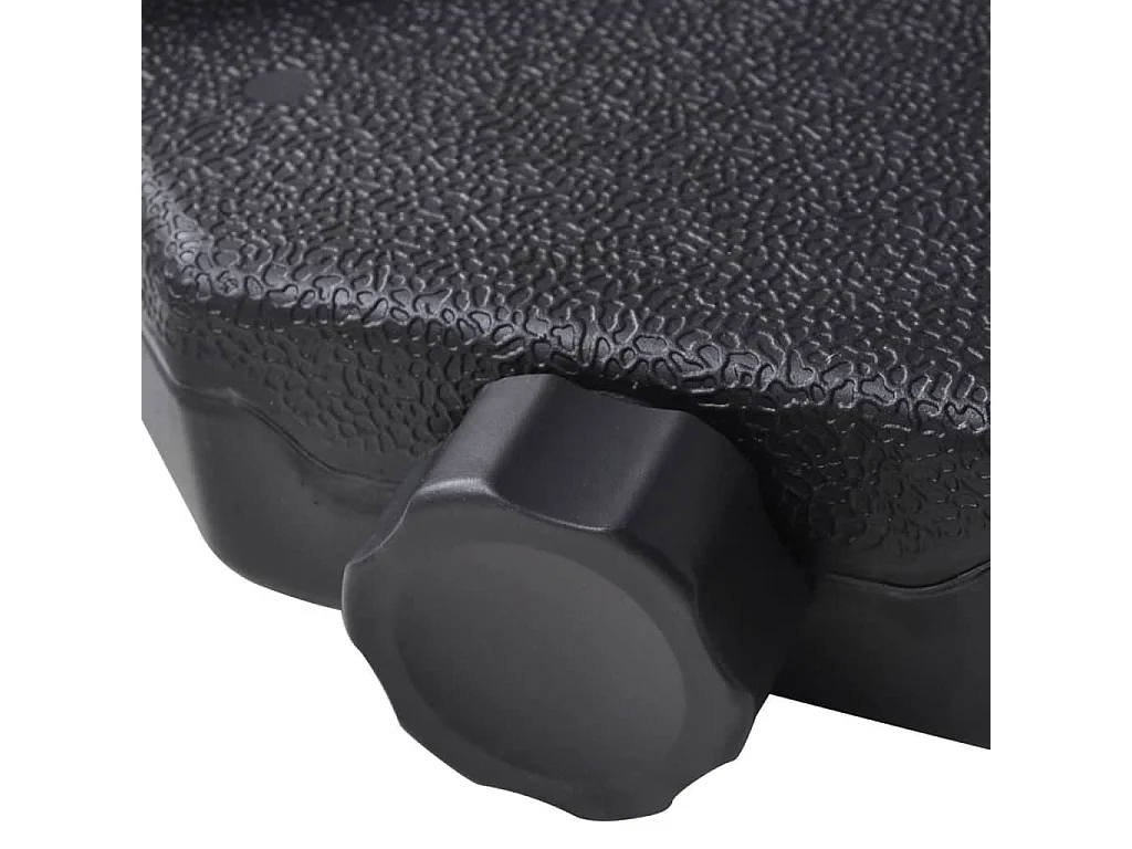 Solvig Parasol met draagbare voet aluminium (wit)